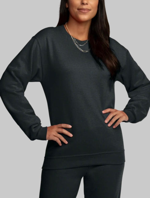 FRUIT OF THE LOOM EVERSOFT FLEECE CREW SWEATSHIRT